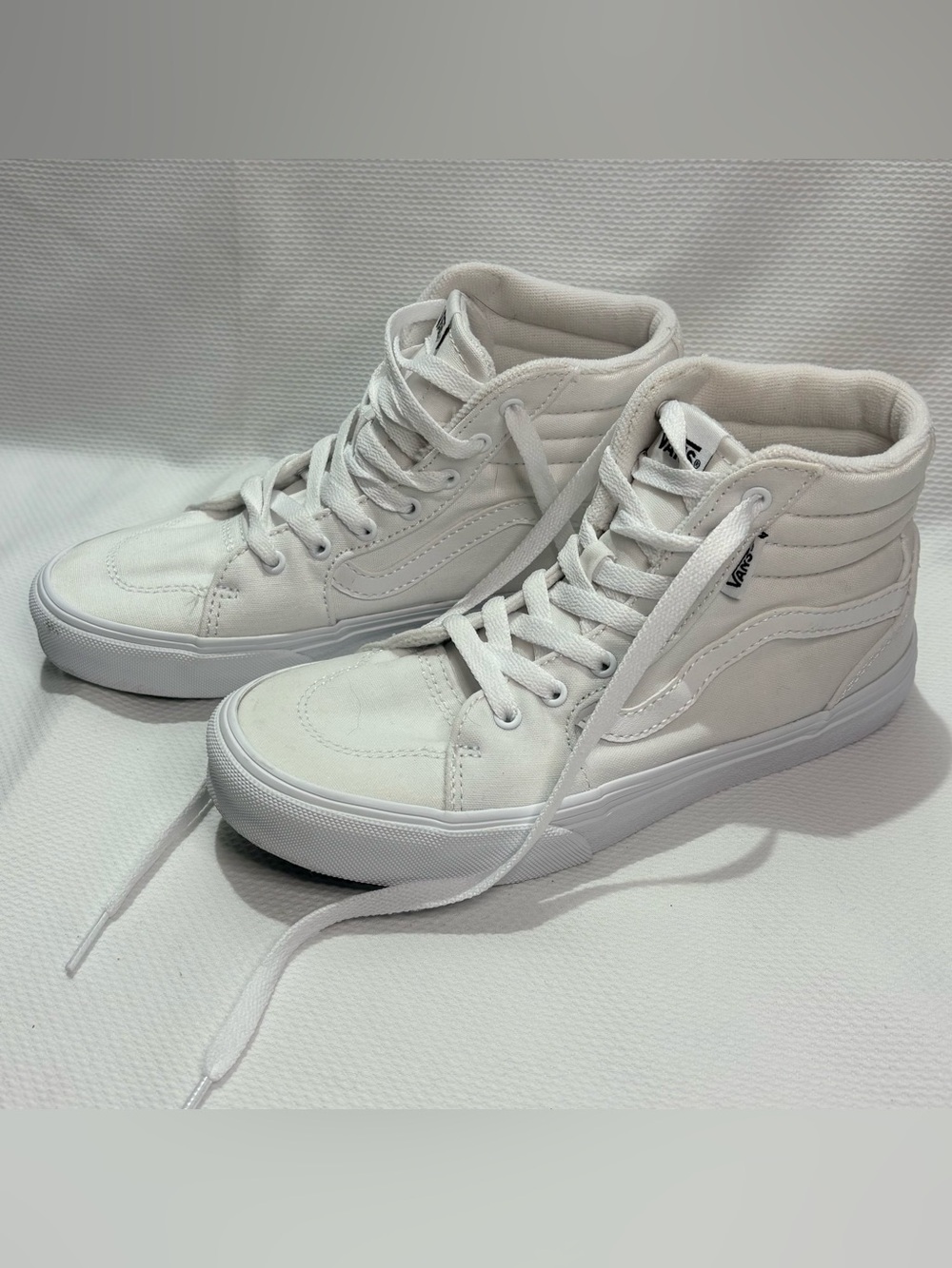Vans White Men’s High-Top Sneakers